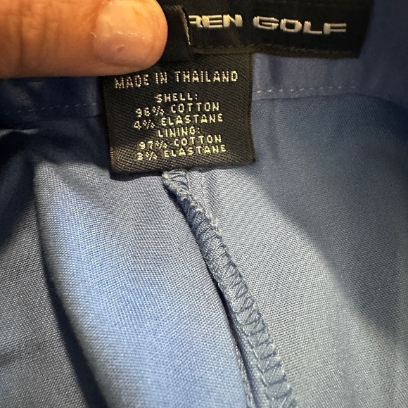 Ralph Lauren Golf Women’s Blue Cotton Skirt Size 8 with Side Zipper Pockets - Picture 10 of 12